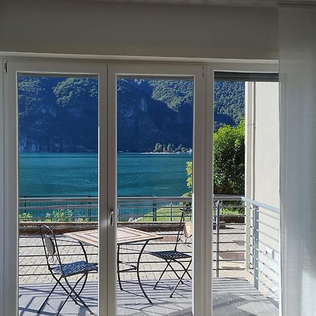 Lake Como Casa La Rosa Abbadia Lariana Buitenkant foto