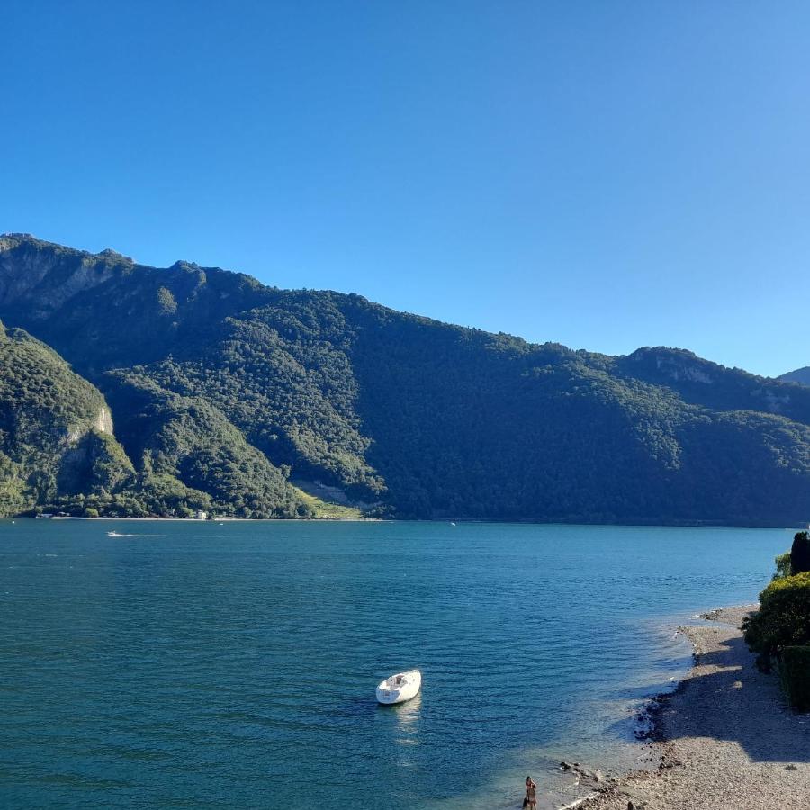 Lake Como Casa La Rosa Abbadia Lariana Buitenkant foto