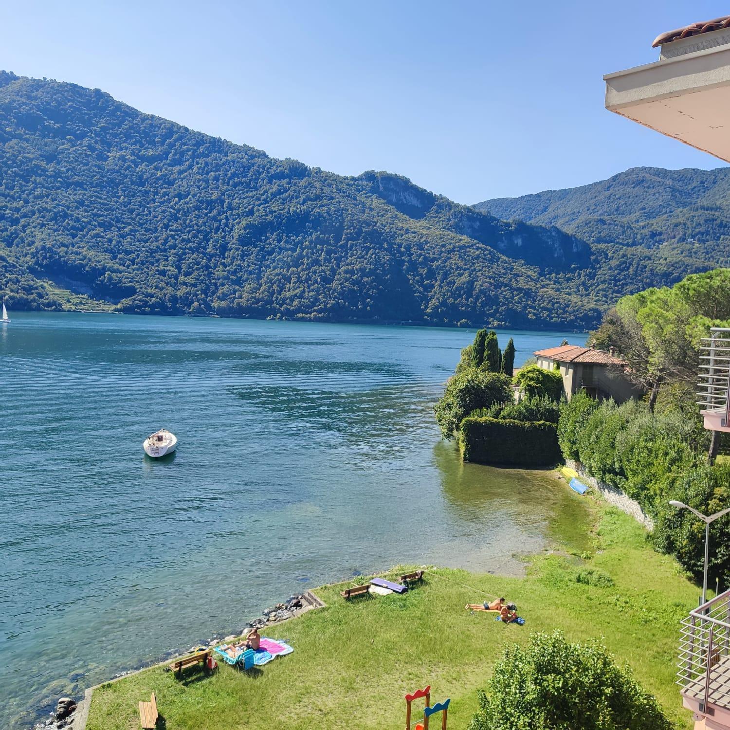 Lake Como Casa La Rosa Abbadia Lariana Buitenkant foto
