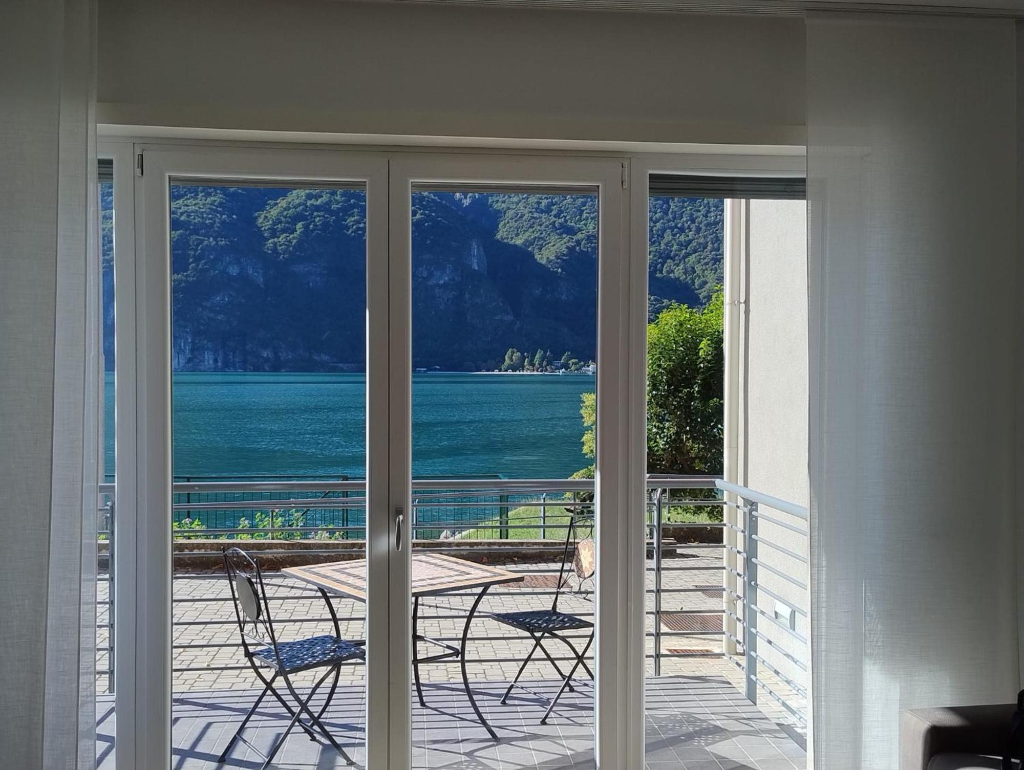 Lake Como Casa La Rosa Abbadia Lariana Buitenkant foto
