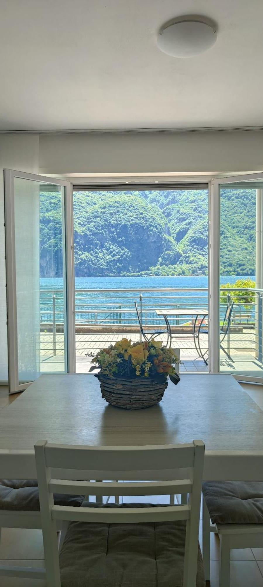 Lake Como Casa La Rosa Abbadia Lariana Buitenkant foto