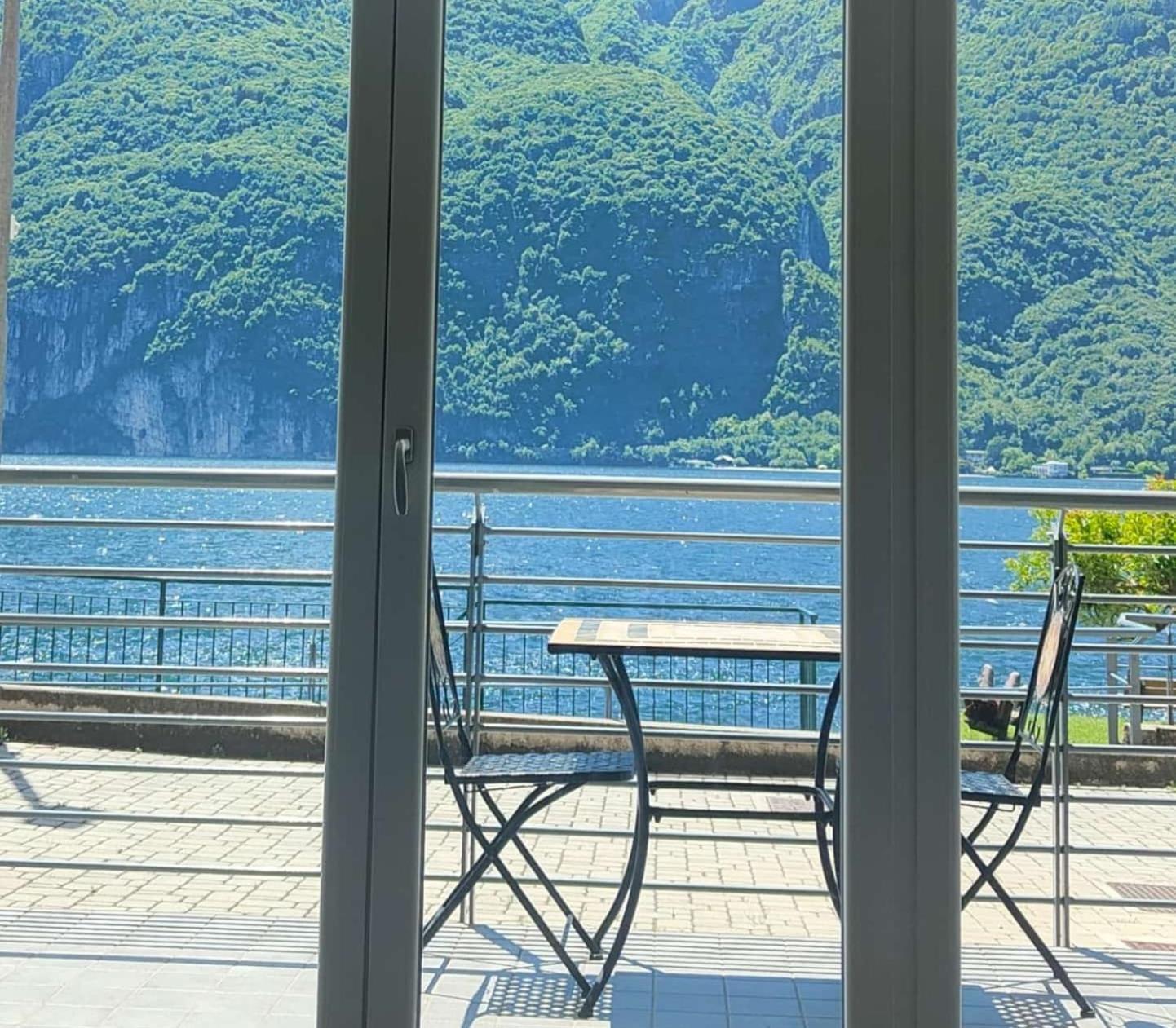 Lake Como Casa La Rosa Abbadia Lariana Buitenkant foto